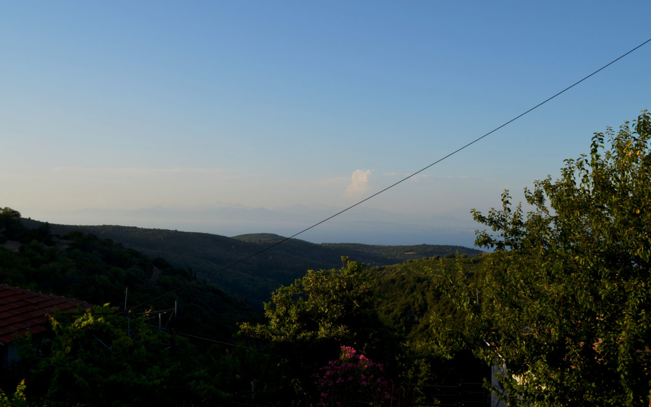 Mountain View from Kavallos, Lefkada