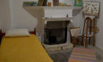 Traditionally decorated room in Kavallos village, Lefkada