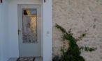 The entrance of our vacation rental house in Kavallos village, Lefkada